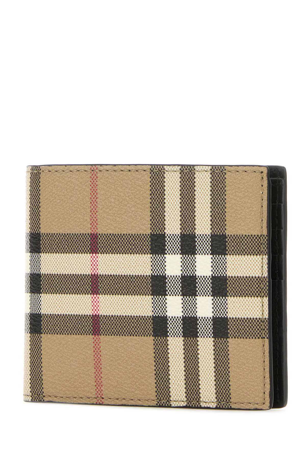 Burberry Men Printed Canvas Wallet - 2