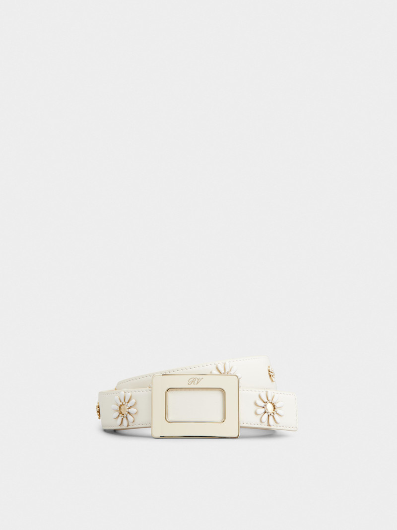 Belle Vivier Belt in leather 1