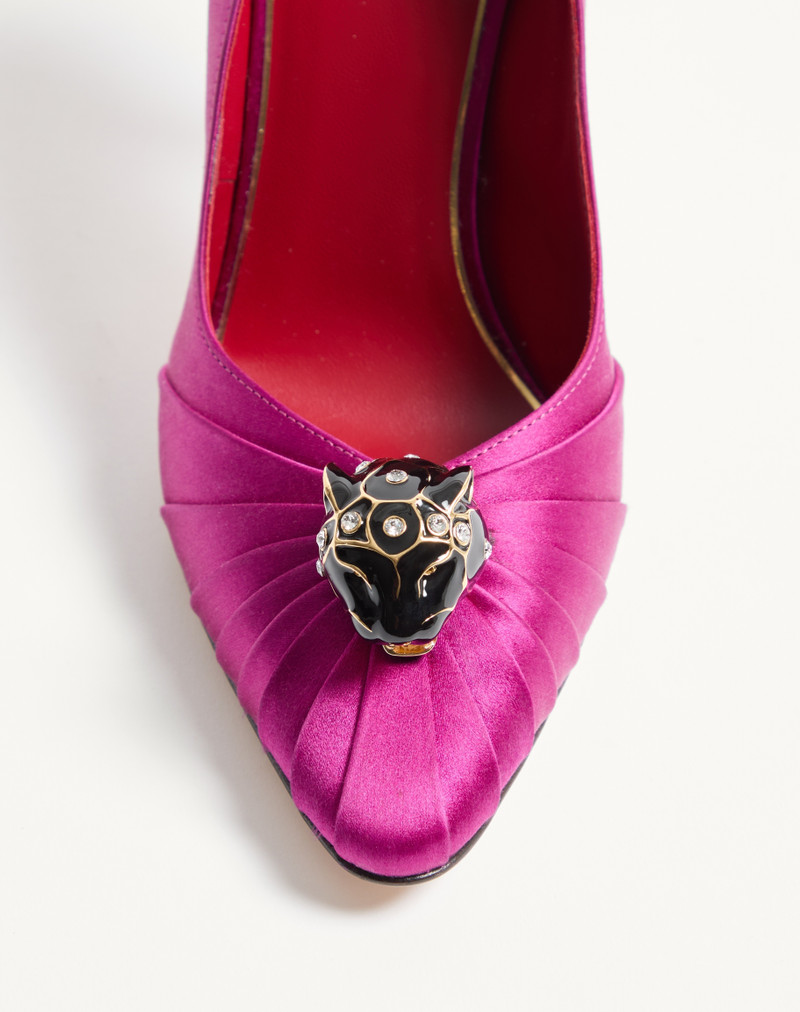 PANTHEA PUMPS IN SATIN 105MM 4