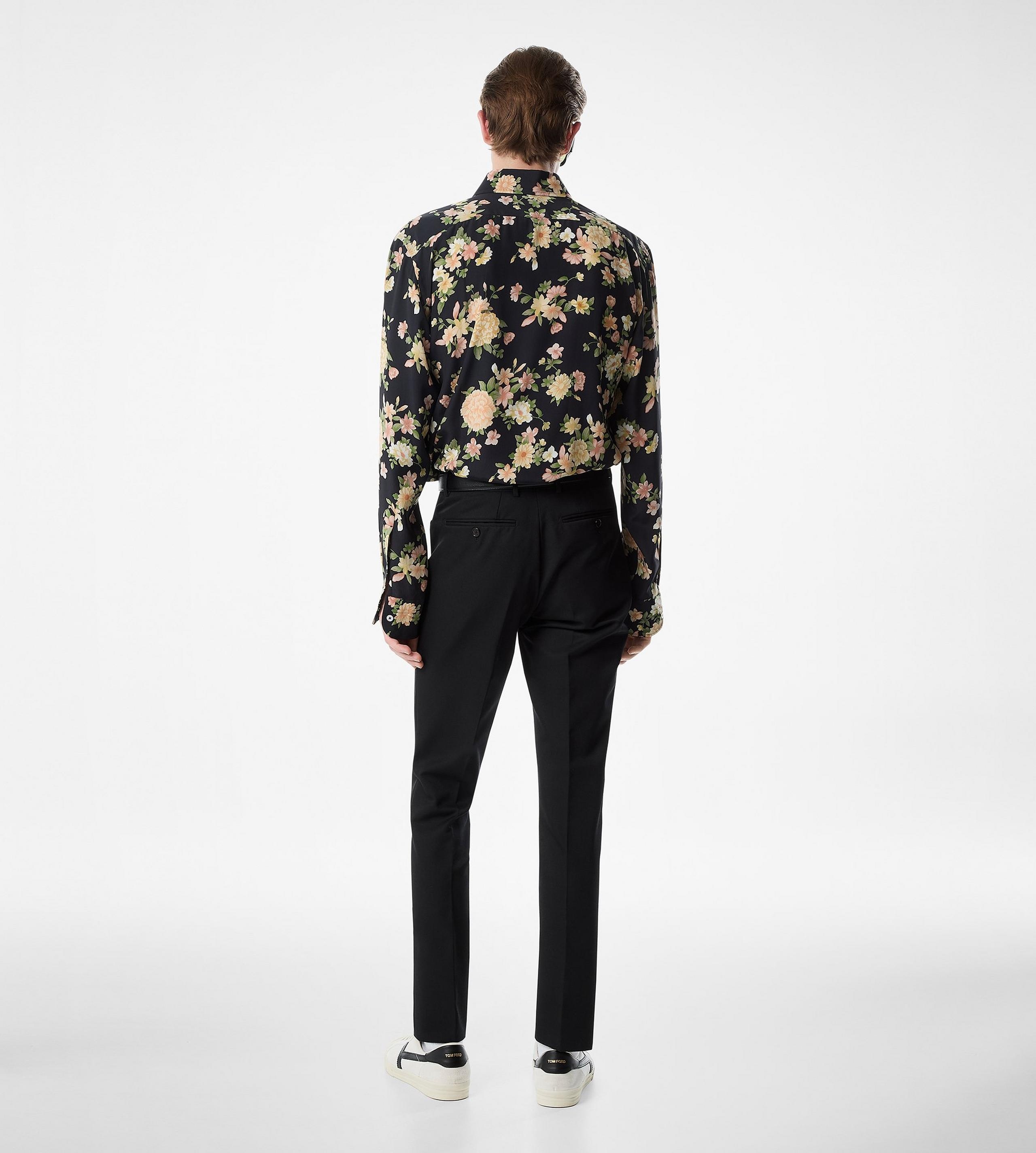 CREPE DE CHINE FLUID FIT SHIRT - 3
