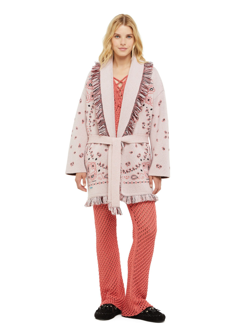 Bandana-jacquard cardigan 5
