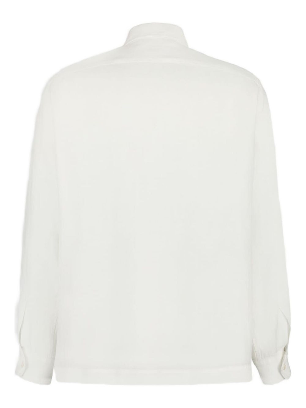 long-sleeve pocket-detail shirt - 2