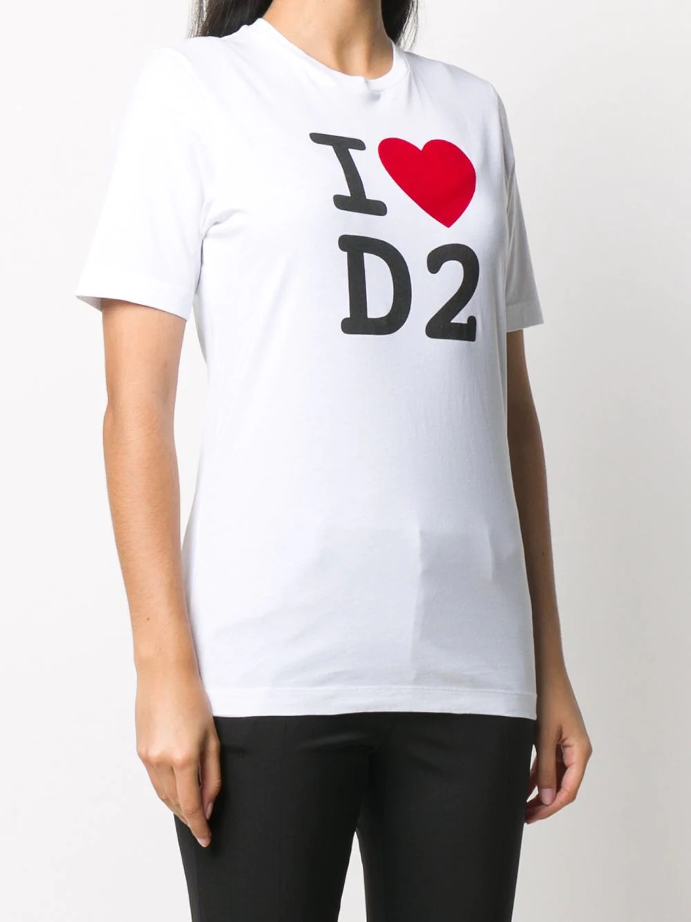 I Heart D2 print T-shirt - 3