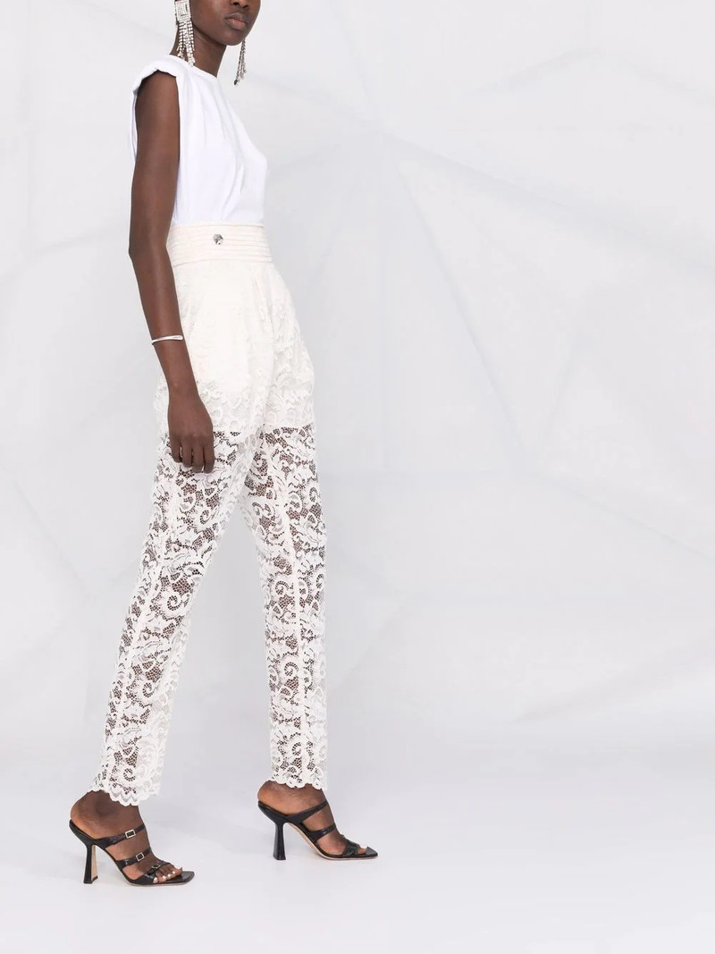 straight-leg lace trousers 6