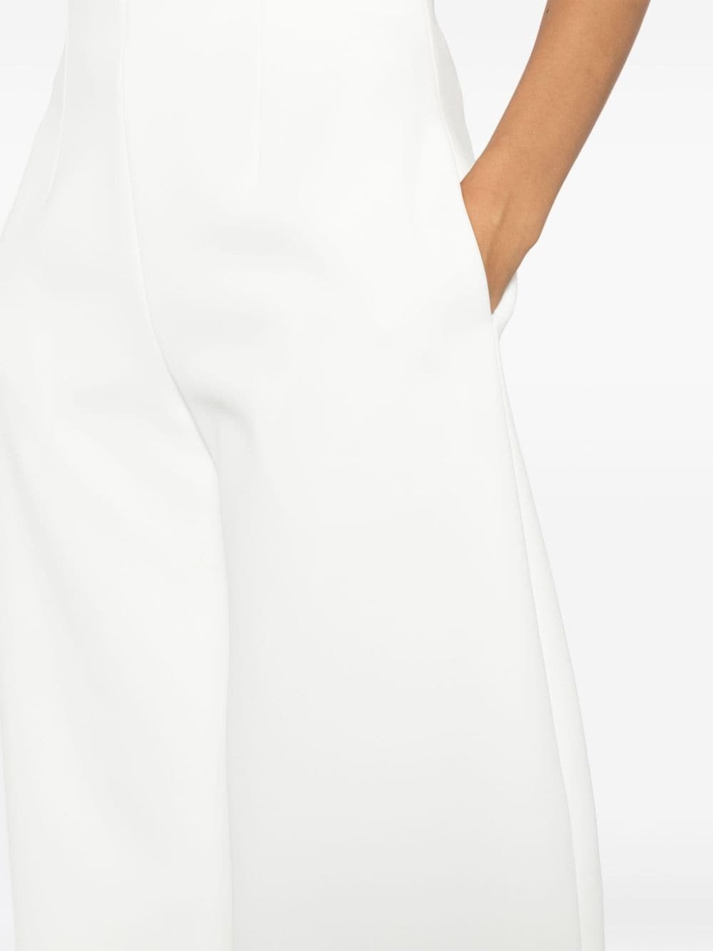 high-waist palazzo trousers - 5