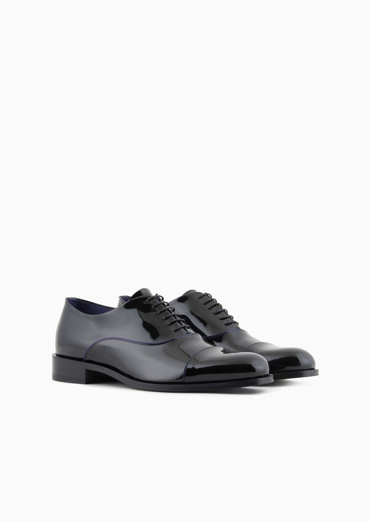 Patent-leather Derby shoes - 2
