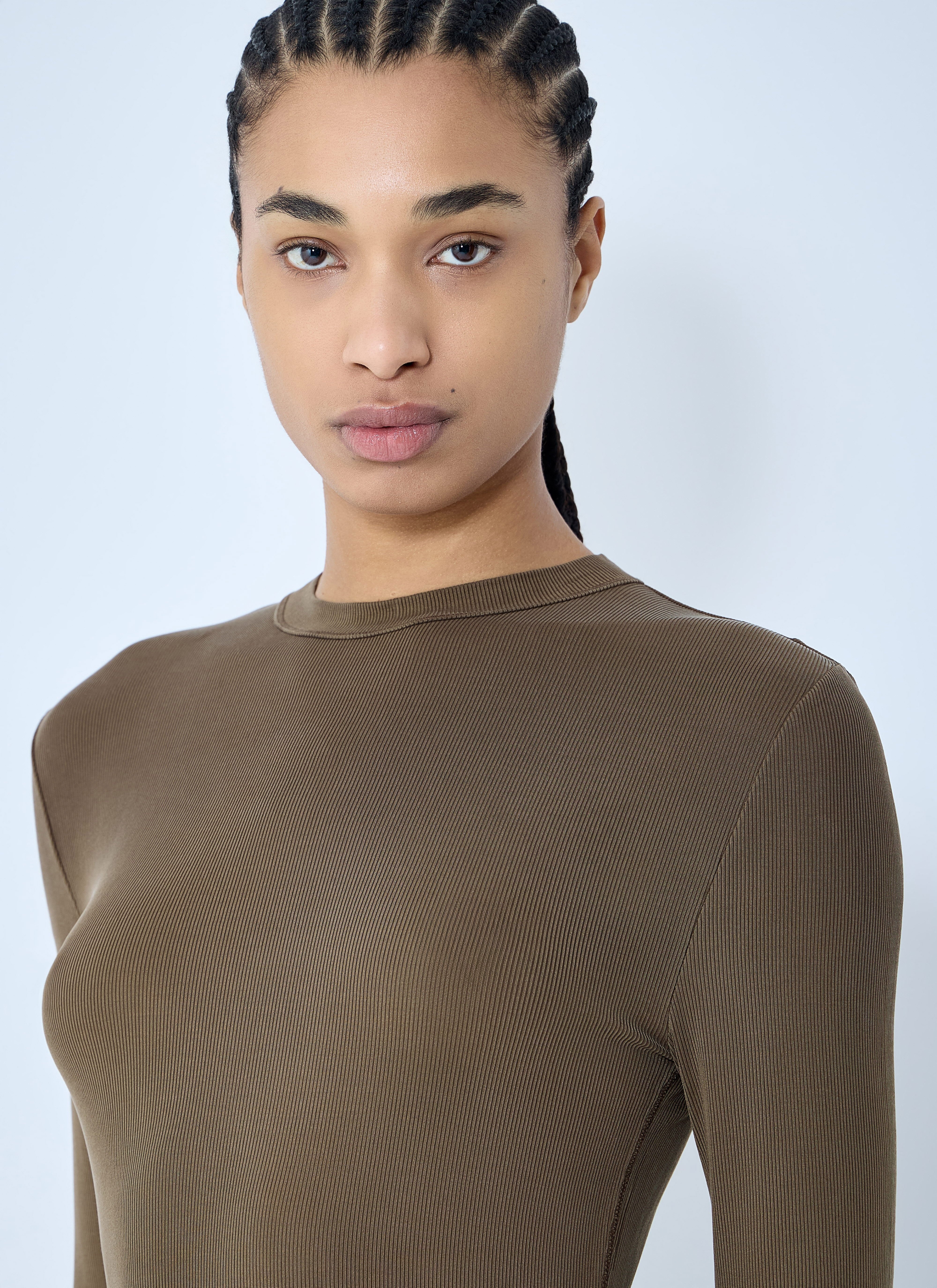Slinky Rib T-Shirt - 5