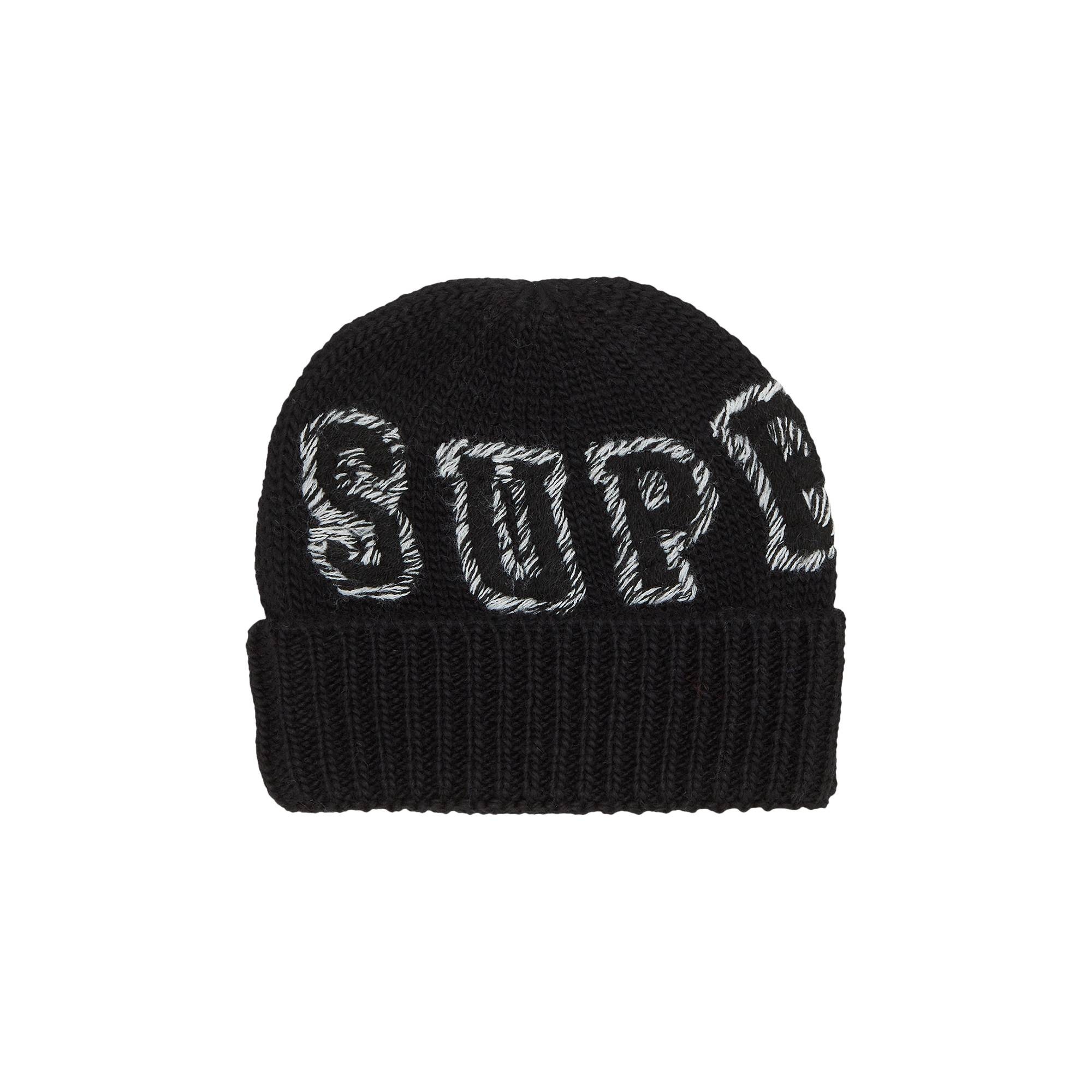 Supreme Supreme Twist Beanie 'Black' | goat | REVERSIBLE