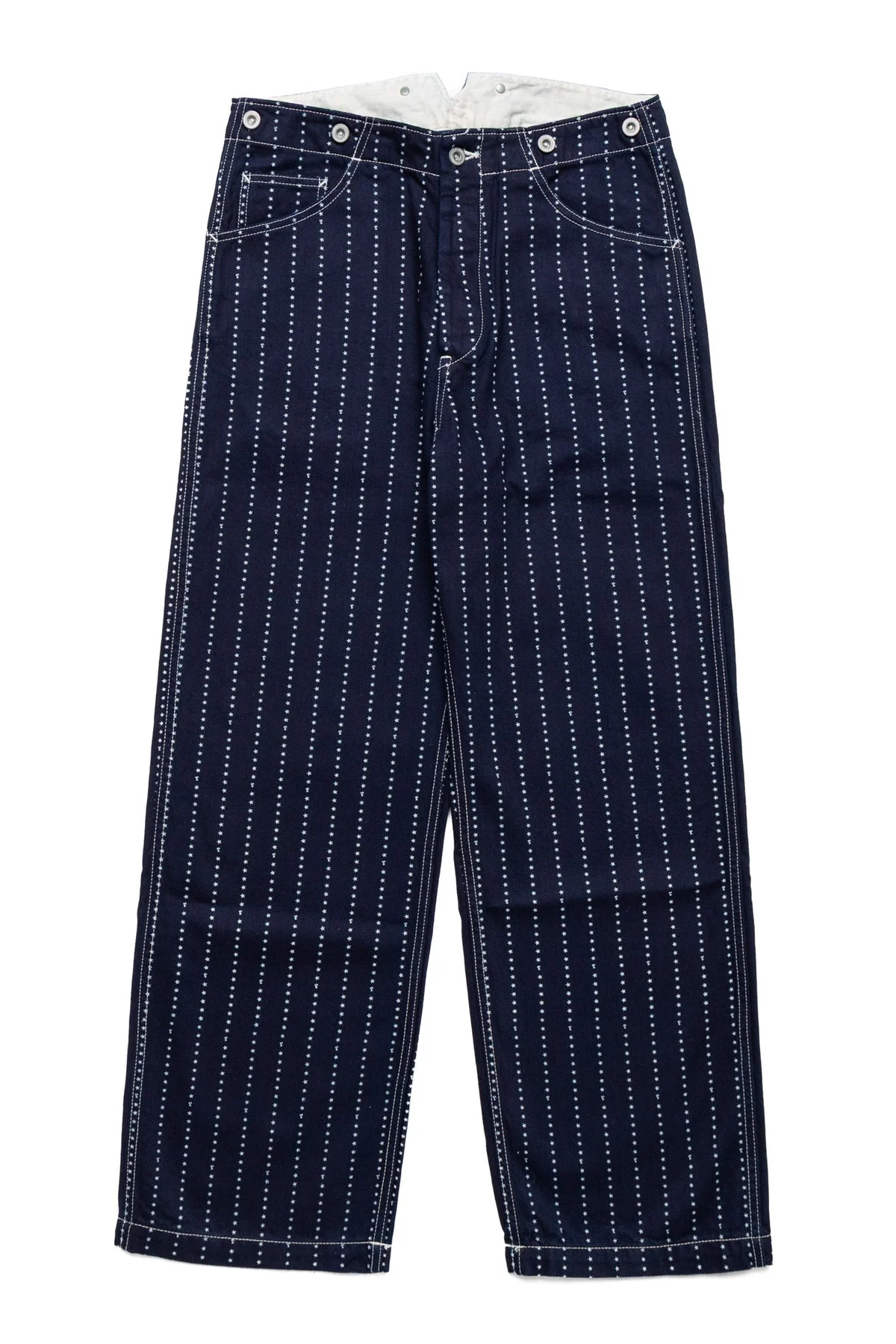 Star Wabash Workers Pants - Indigo Wabash - 1