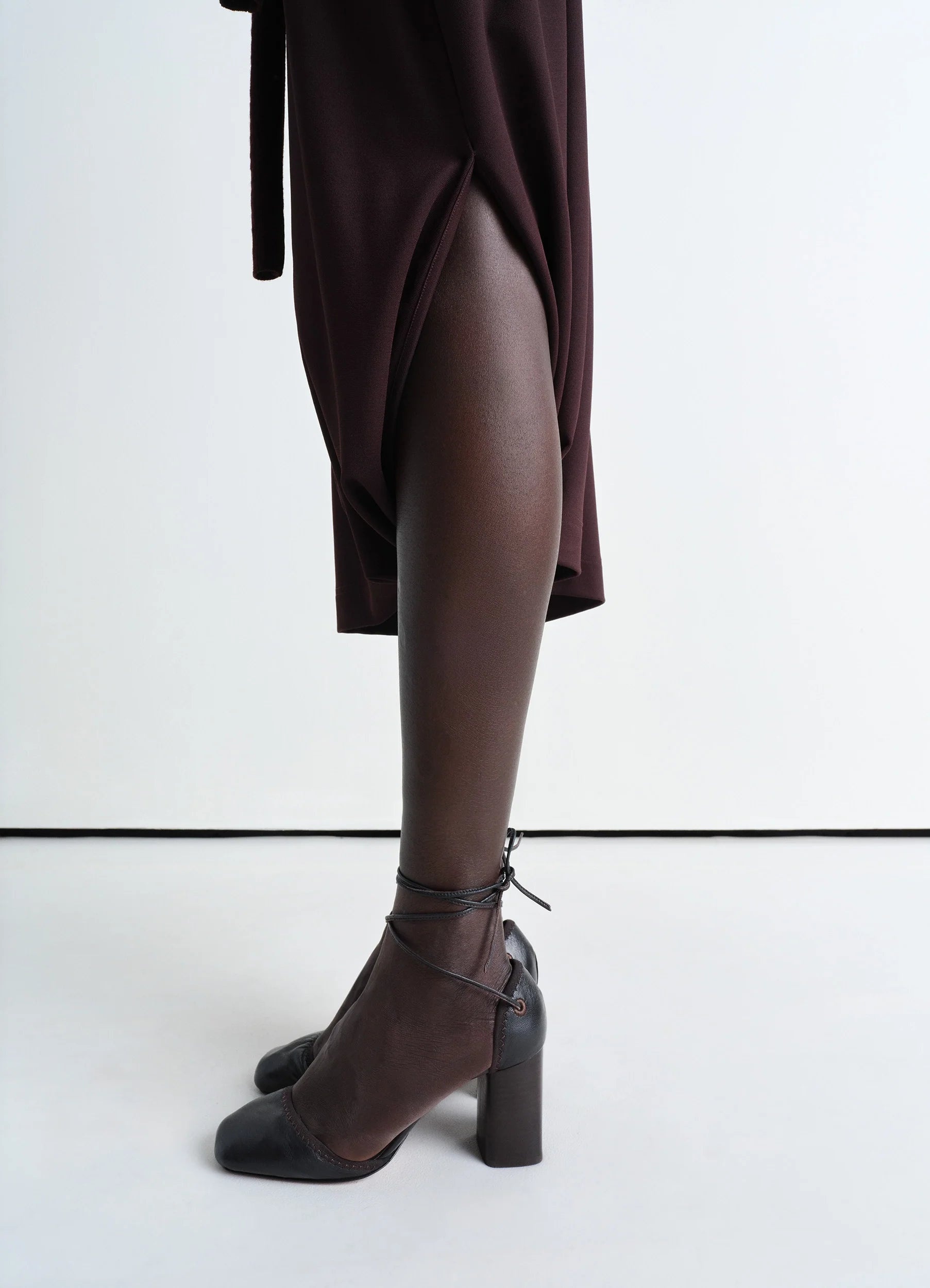 TWISTED HEM SKIRT - 5