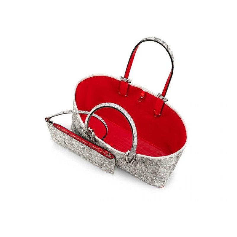 Cabata Small WHITE-BLACK/BIANCO 4