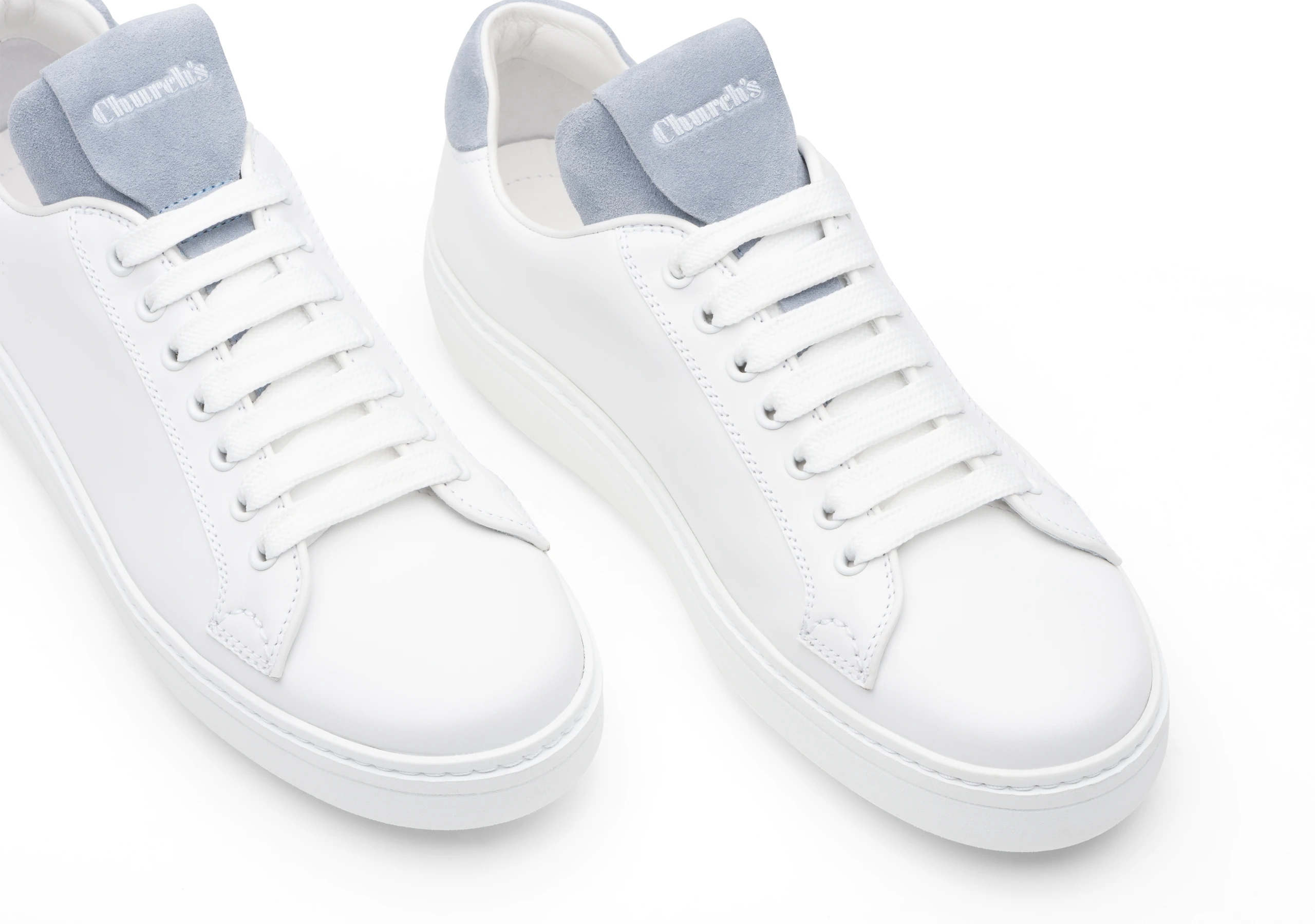 Boland
Calf Leather and Suede Classic Sneaker White/opaline - 4