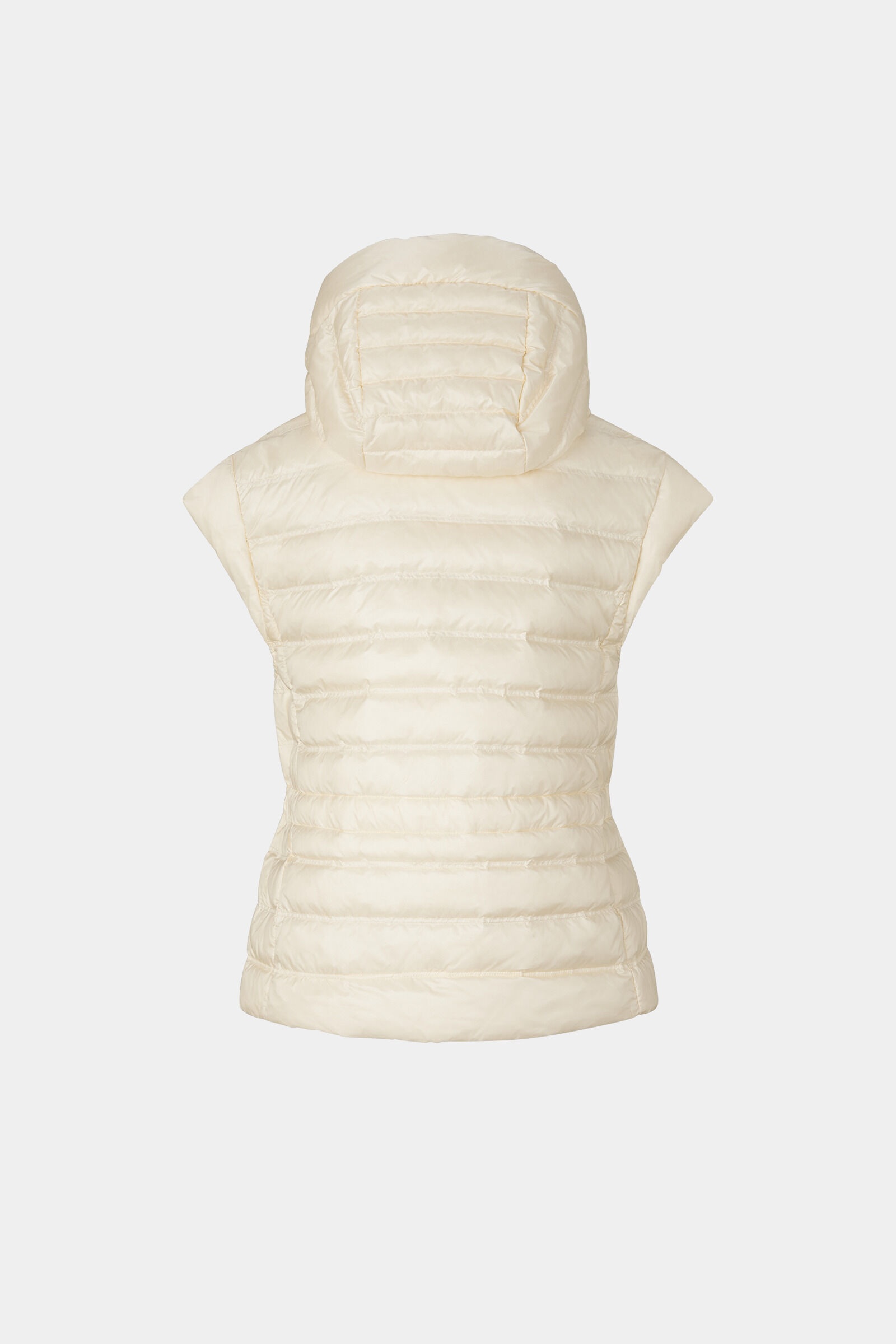 Ennie lightweight down vest in Off-white - 8