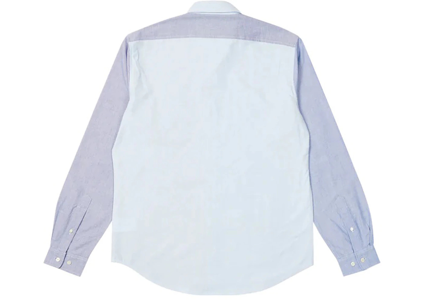 Palace Mixed Oxford Shirt Blue - 2