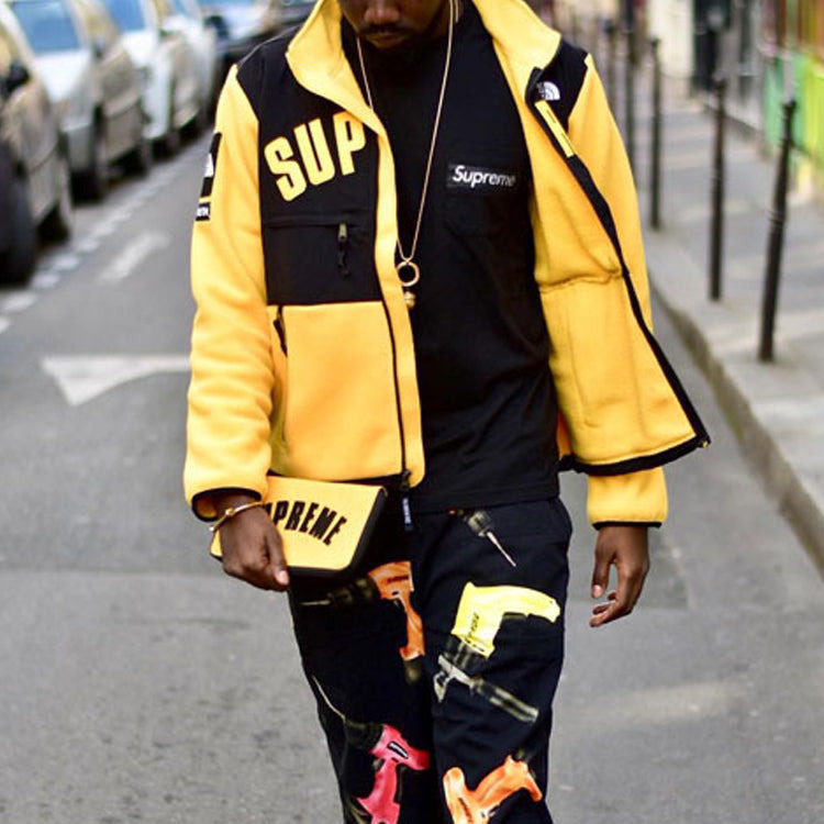 Supreme SS19 x The North Face Arc Logo Denali Fleece Jacket Yellow SUP-SS19-549 - 7