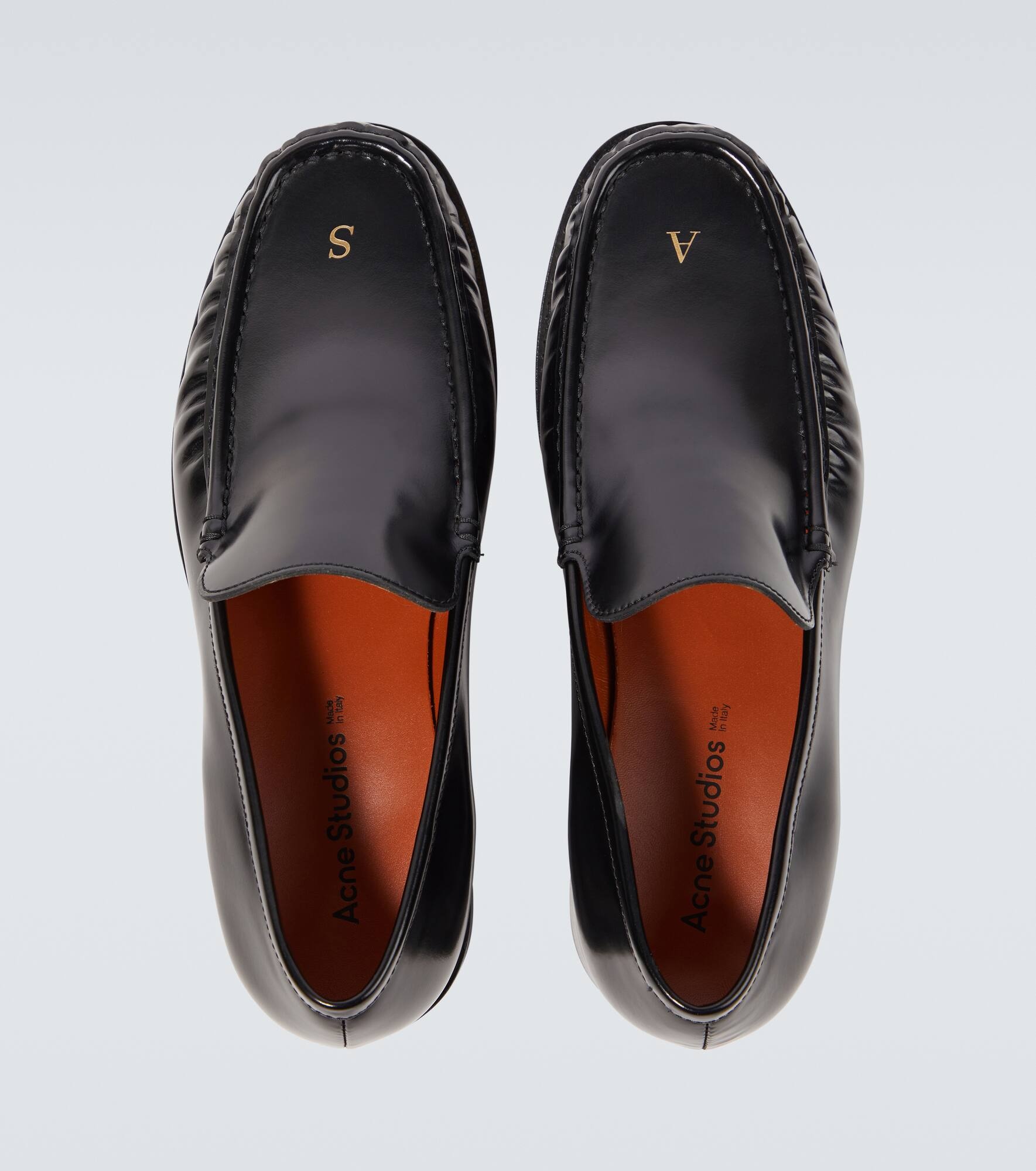 Leather loafers - 4