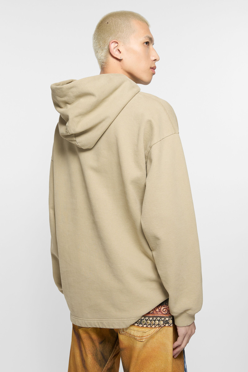 Logo hooded sweatshirt - Sand beige 3