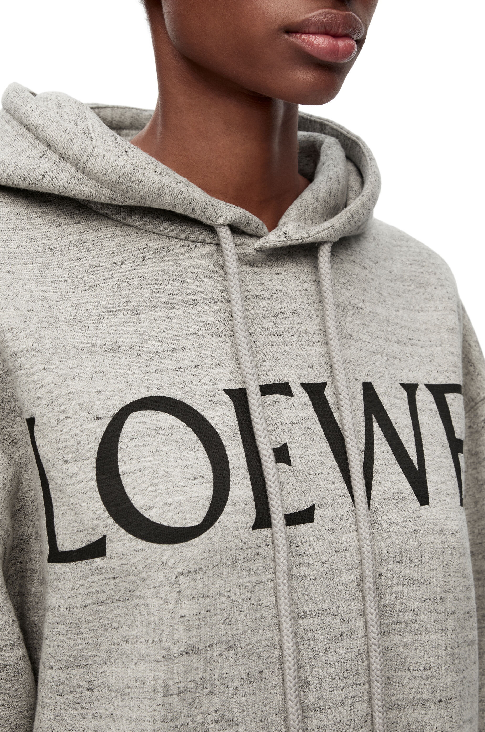 Oversized fit hoodie in cotton - 5