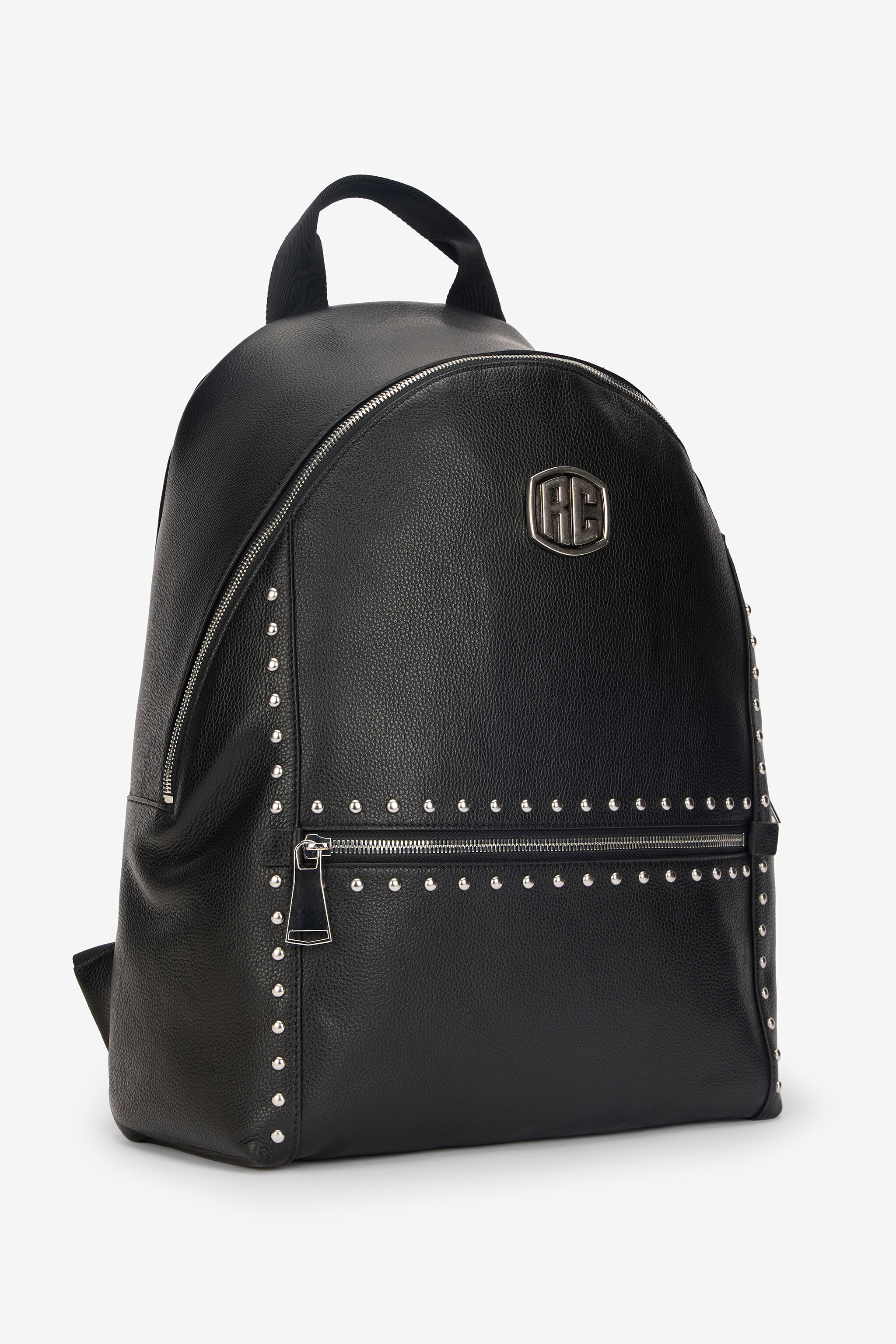 Roberto Cavalli Studded Leather Backpack - 5