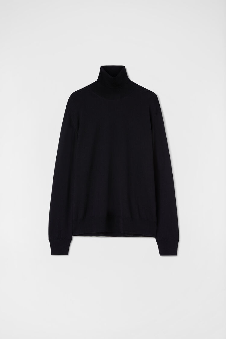 High-Neck Sweater - 1