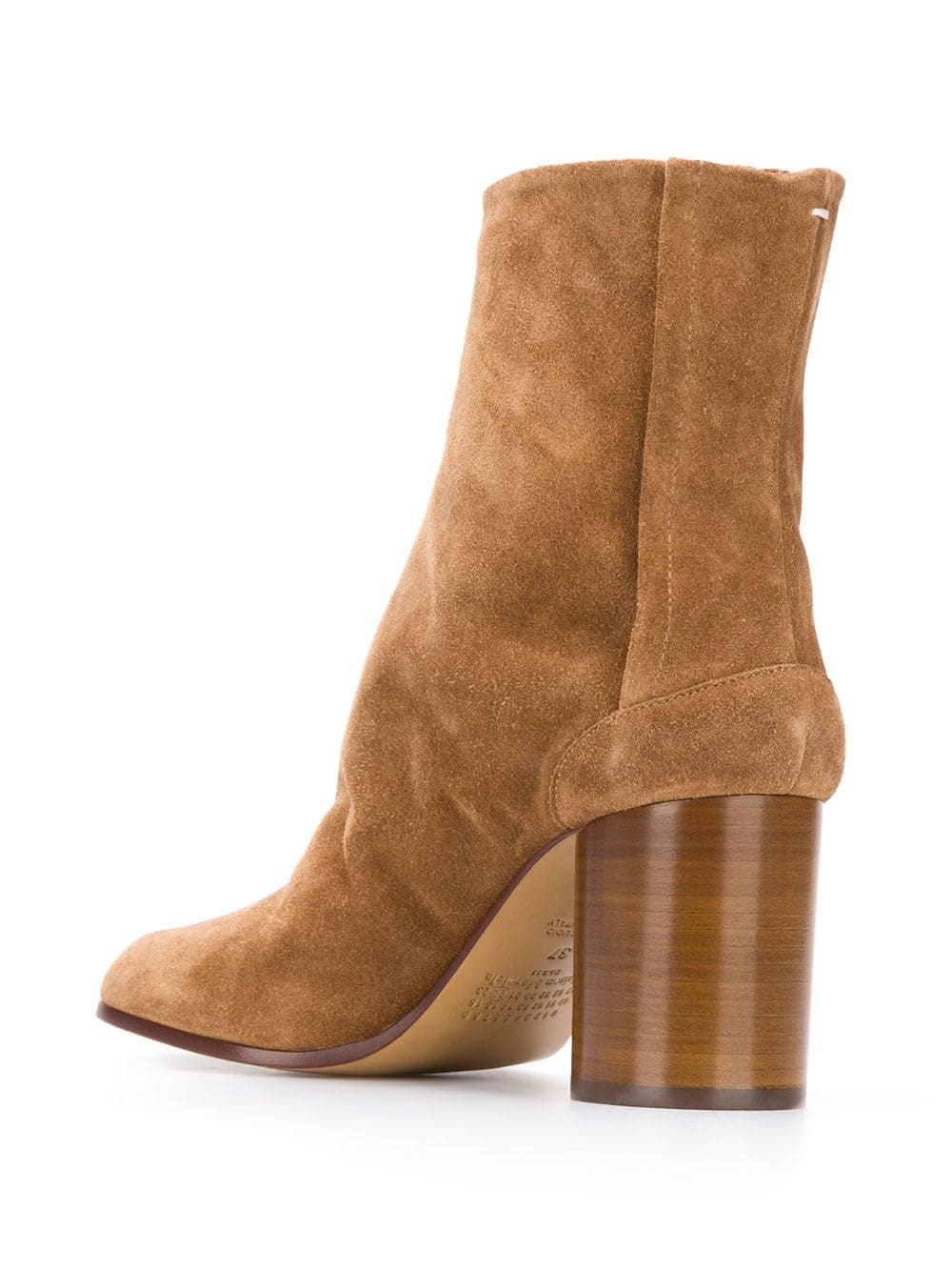 Tabi 100mm suede boots - 3