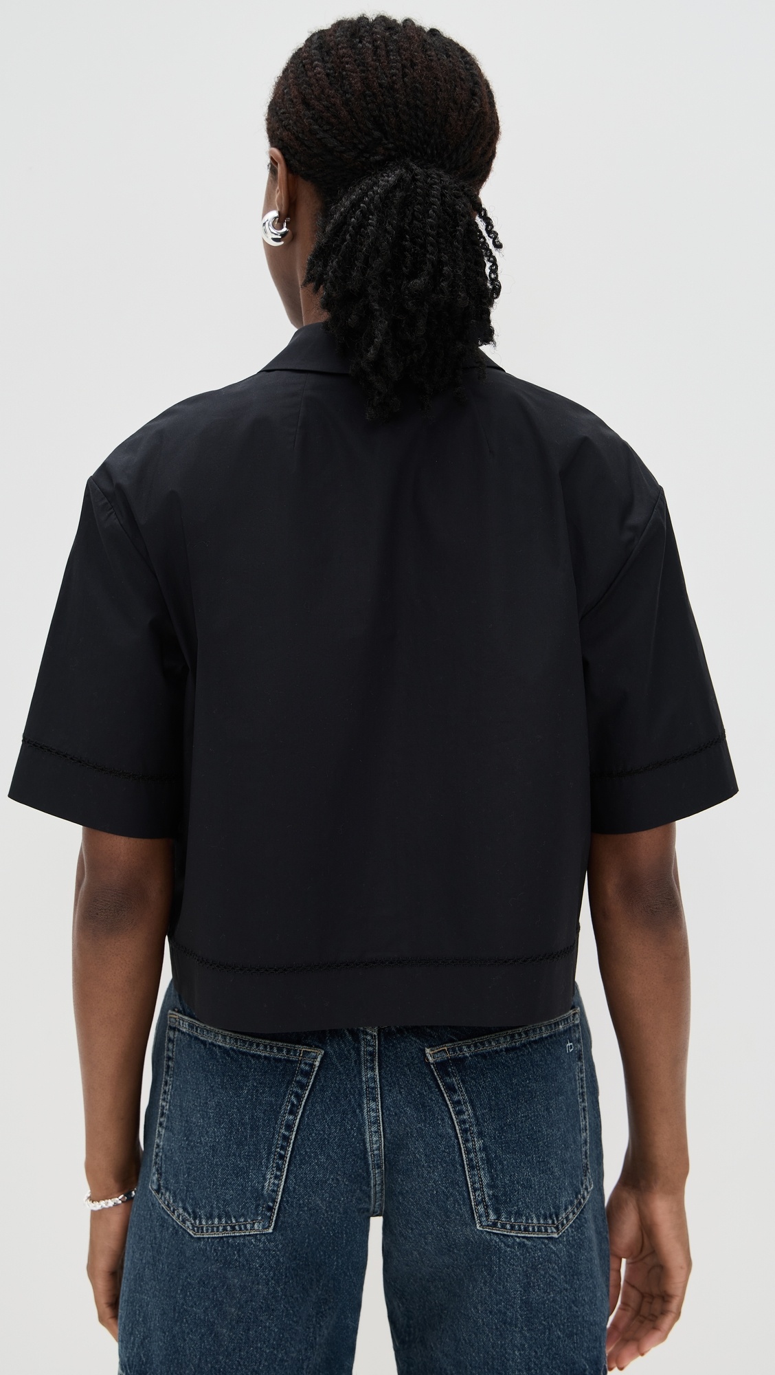 Boxy Lapel Shirt - 2