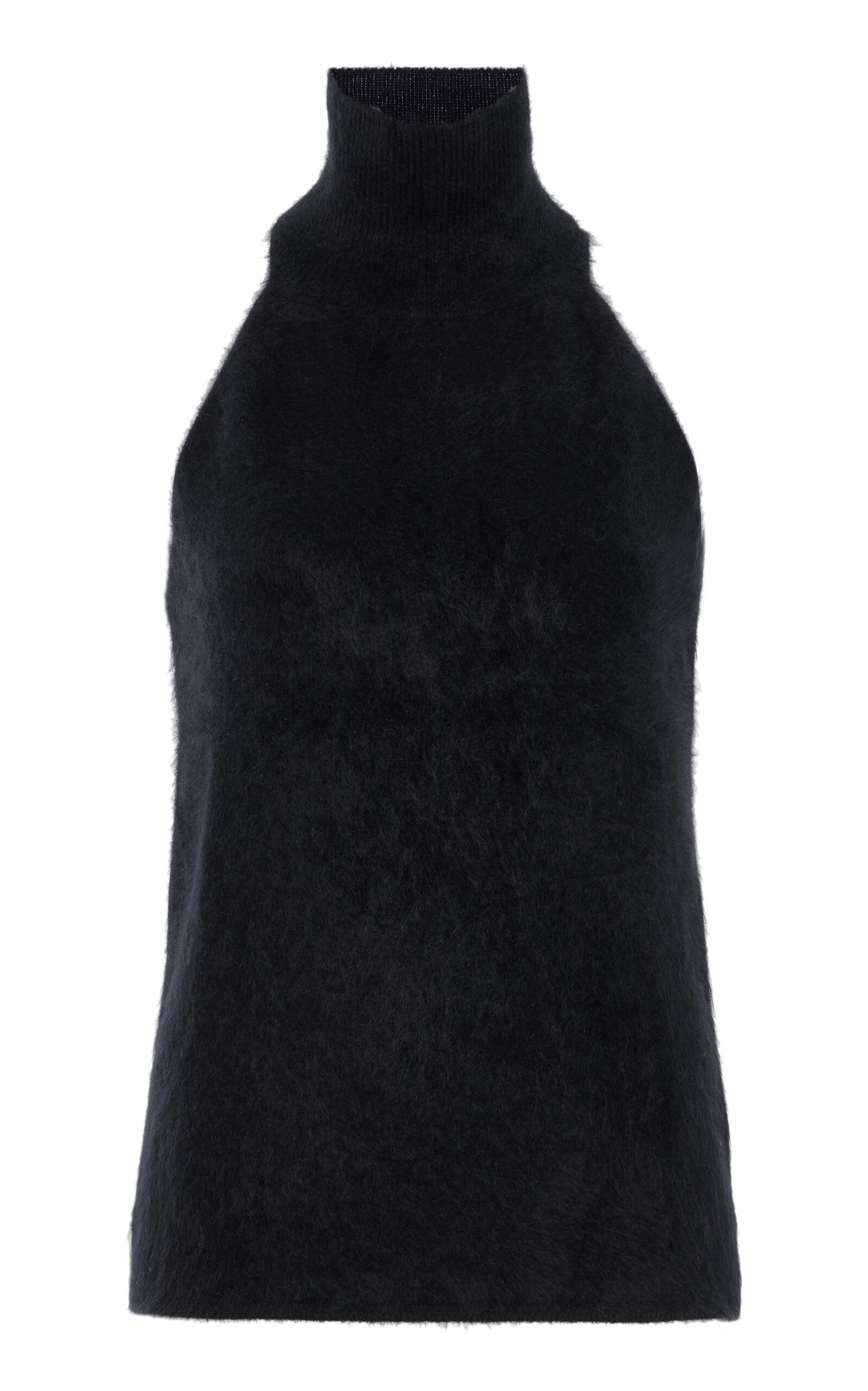 Leya Brushed-Cashmere Top black - 1