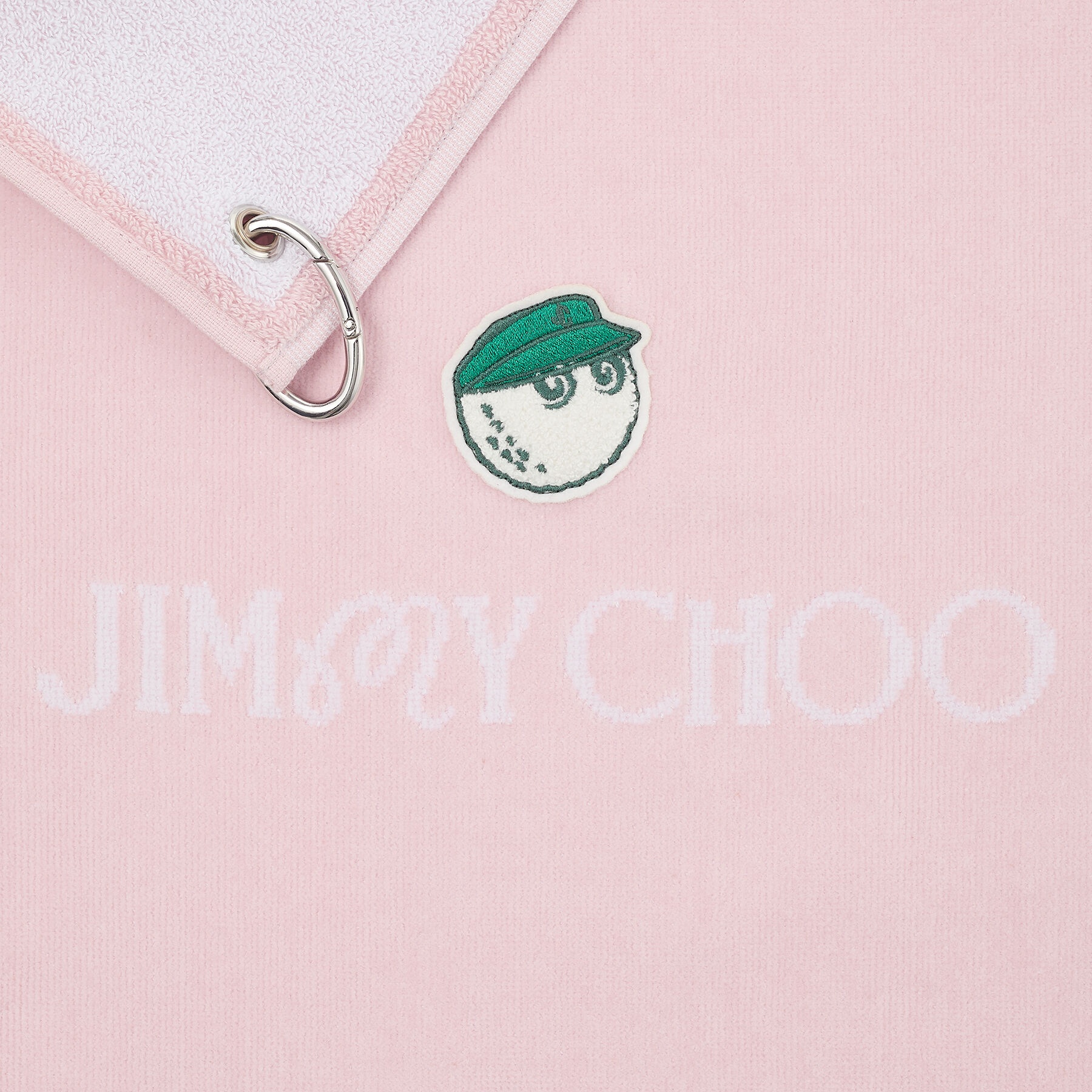 Jimmy Choo / Malbon 2.0 Towel
Malbon Pink Embroidered Cotton Towel - 2