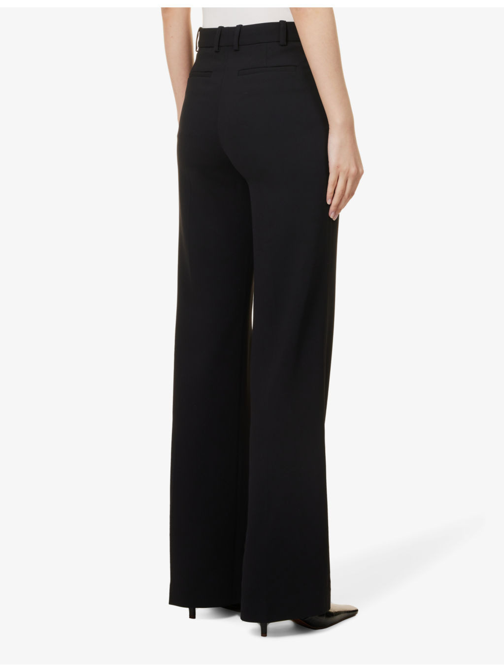 Morissey straight-leg high-rise stretch-woven trousers - 4