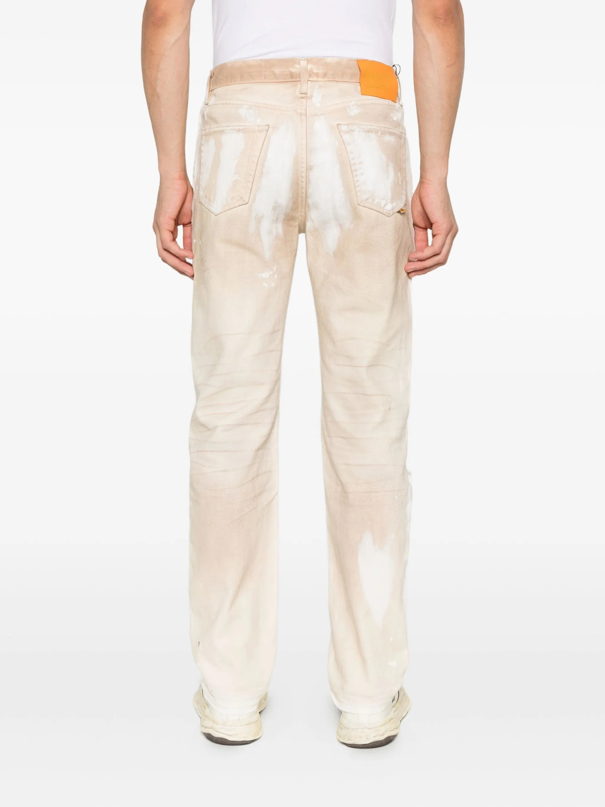 Gallery Dept. Paint-splatter Distressed Jeans - 4