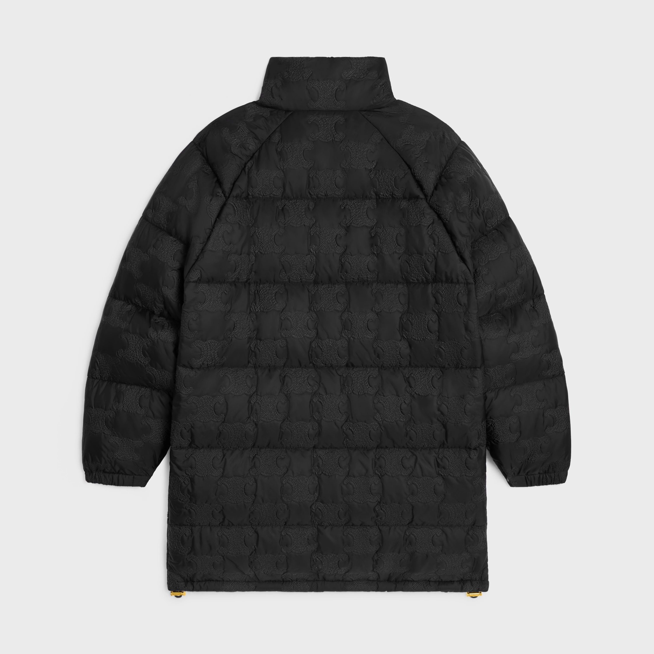 long triomphe down jacket in lightweight nylon - 2