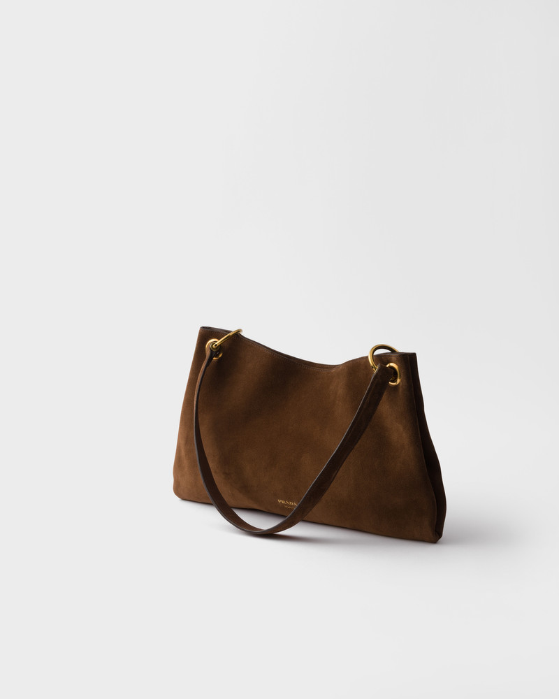 Prada Etude large suede shoulder bag 3