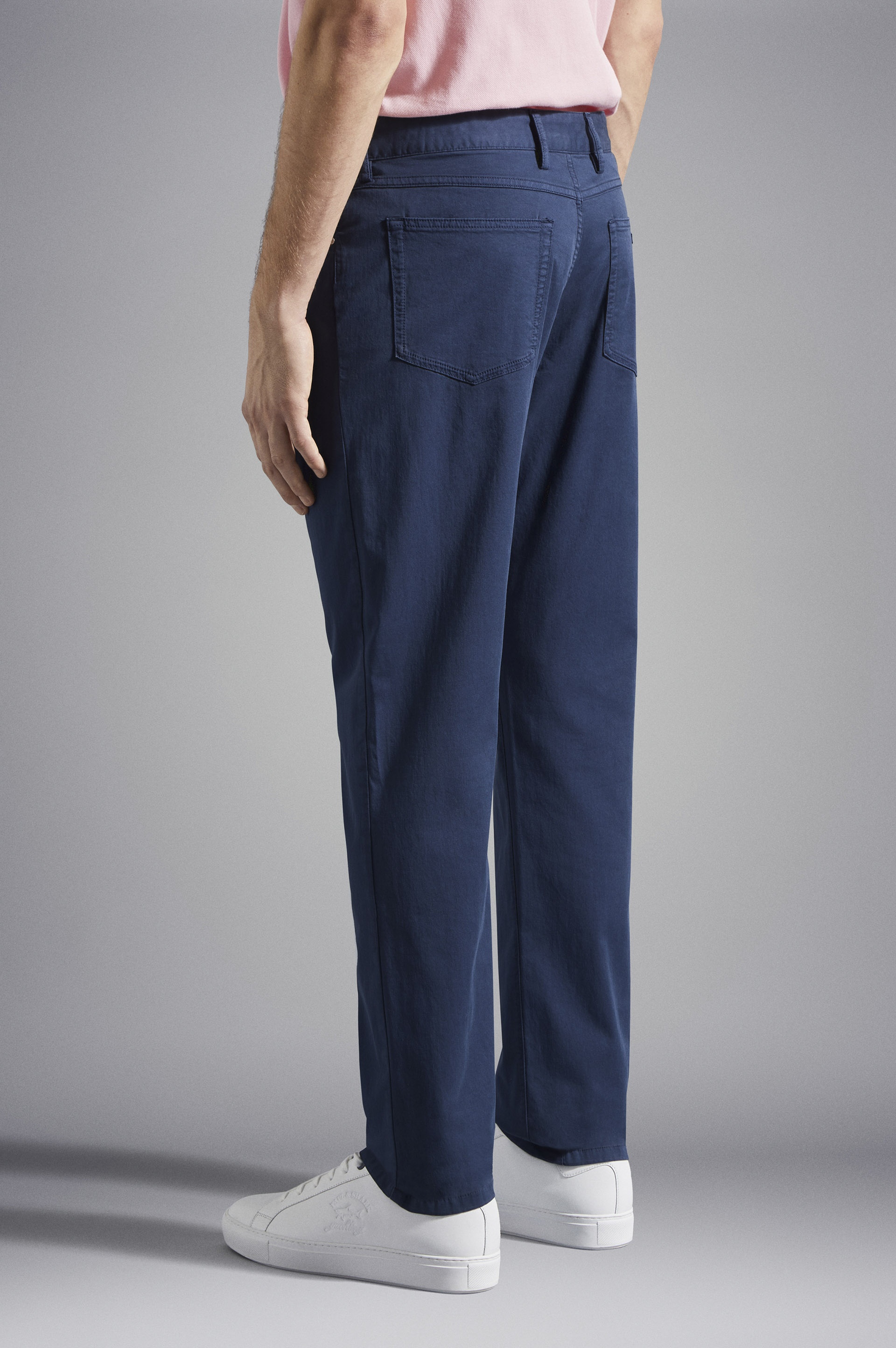 STRETCH  COTTON TROUSERS - 3
