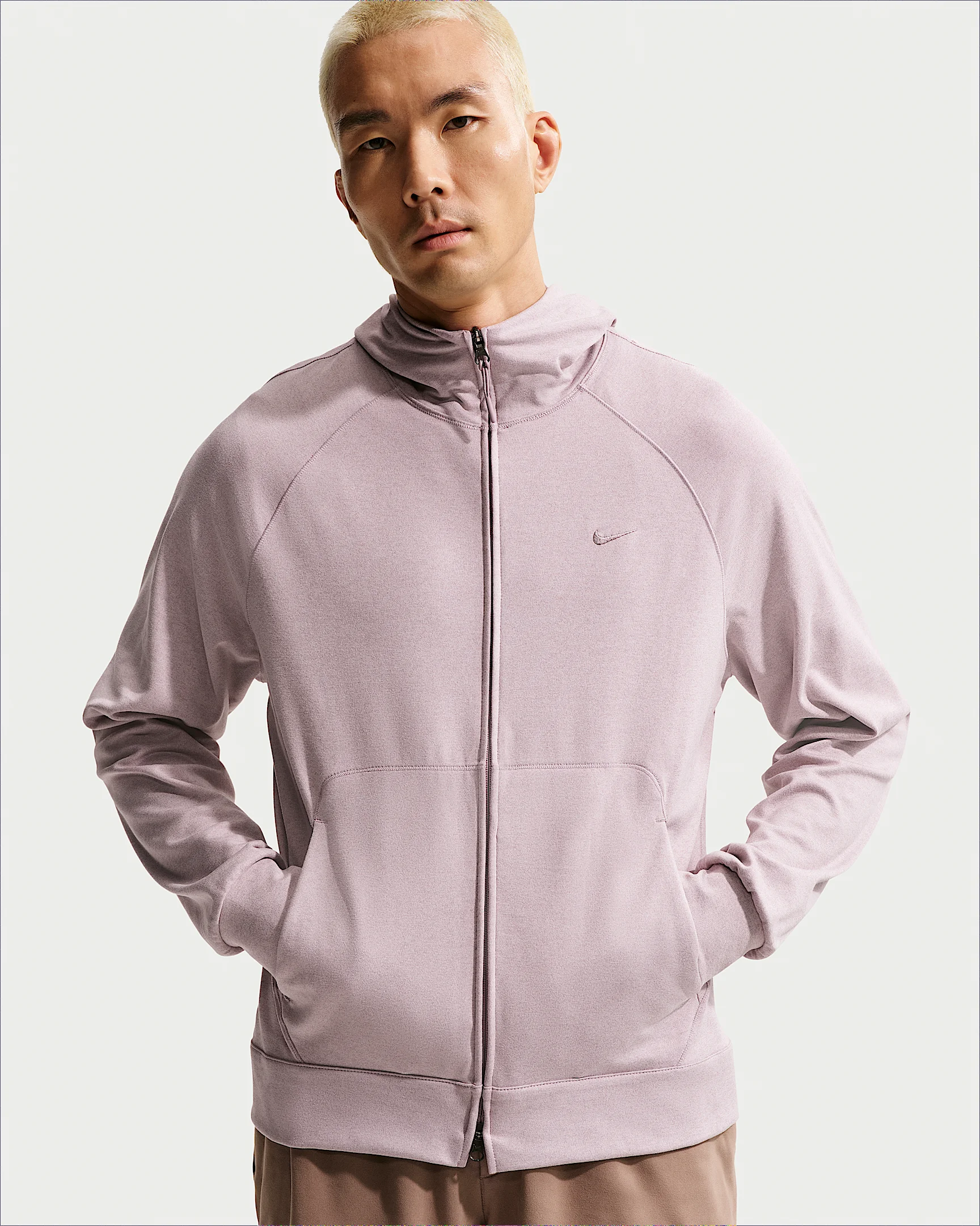 Nike Primary NanoKnit Men's Dri-FIT UV Protection Full-Zip Performance Hoodie - 1