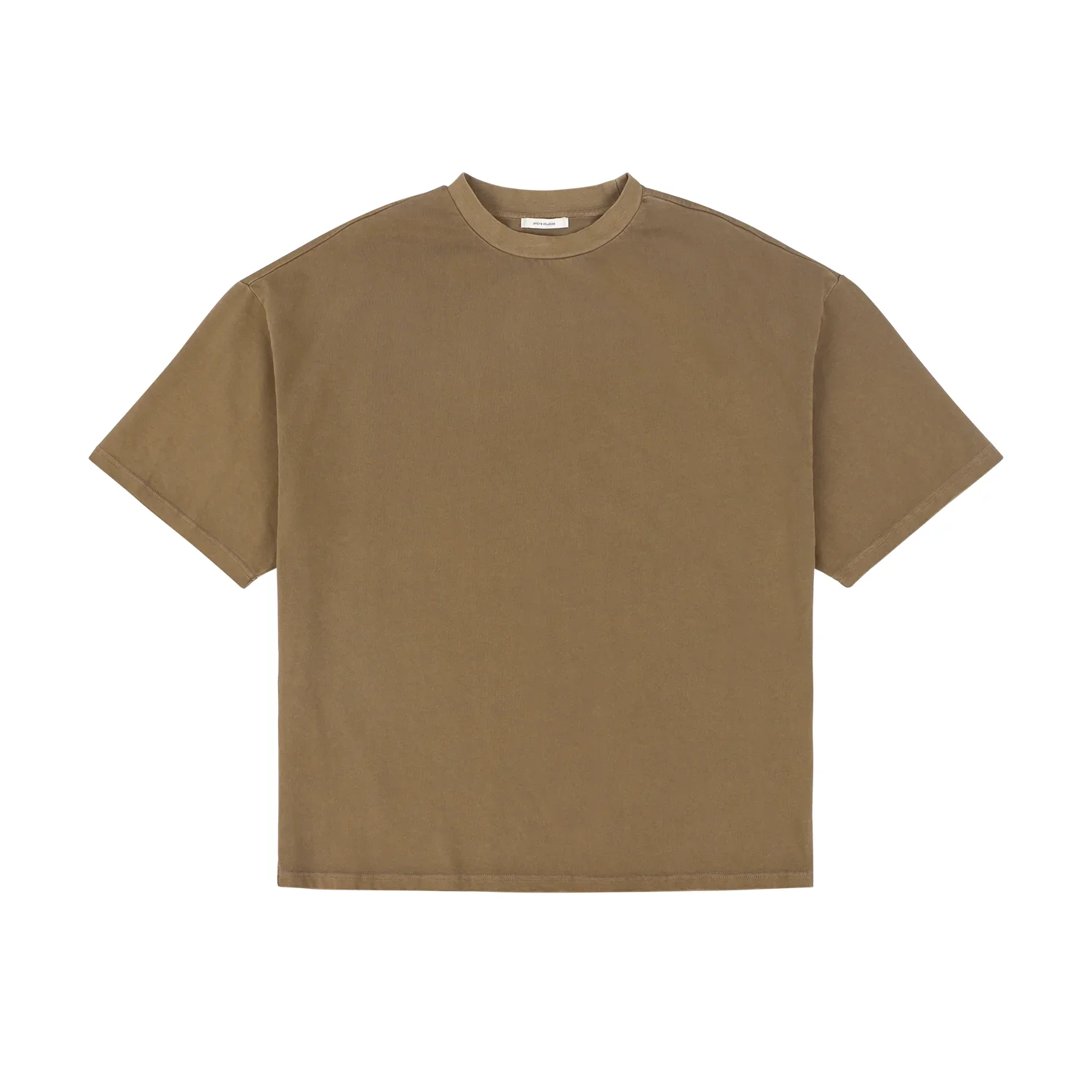 HEAVY BOXY TEE DUNE - 1
