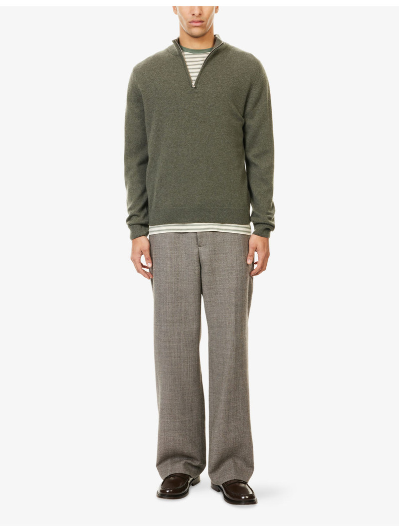 Sunspel Half-Zip Cashmere Jumper outlook