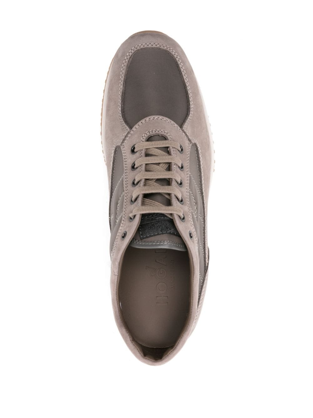 Interactive panelled sneakers - 4
