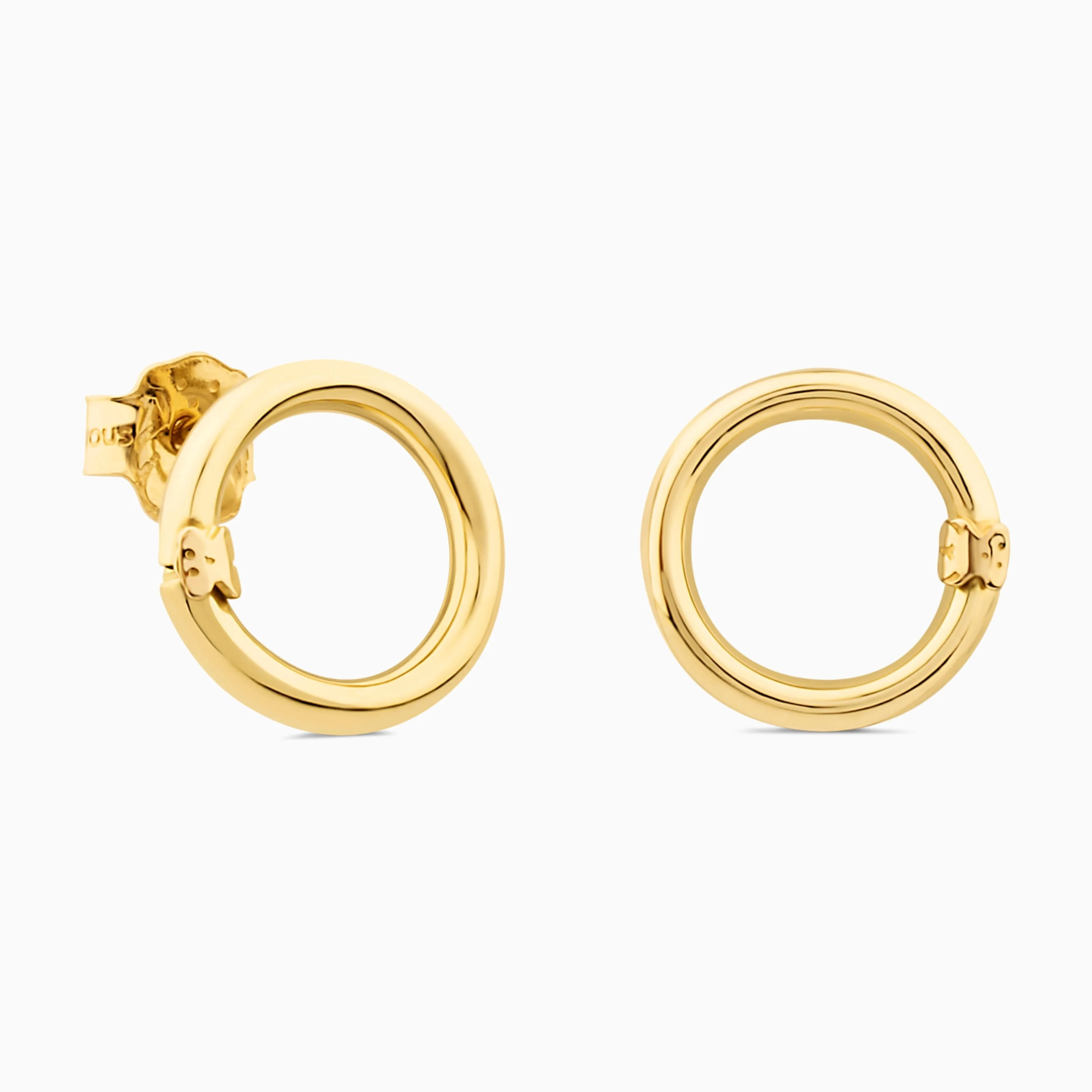 18K solid gold Hold Earrings 47/100 - 1