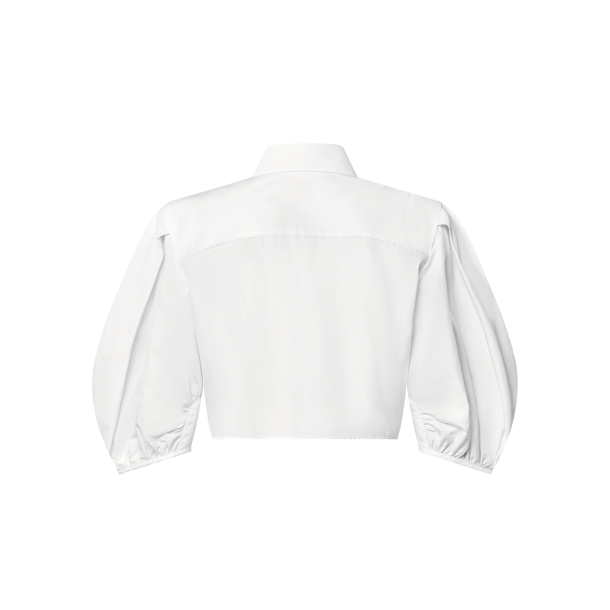 Puff-Sleeve Blouse - 3