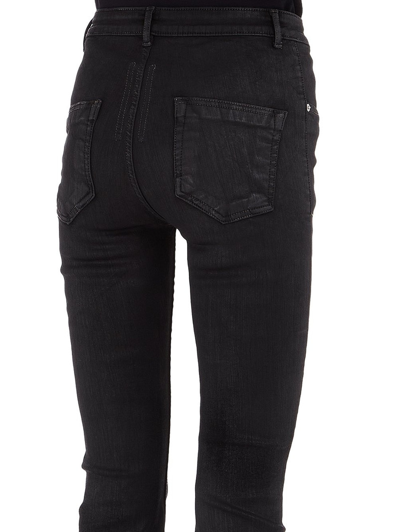 Bolan coated high-rise flared jeans 5