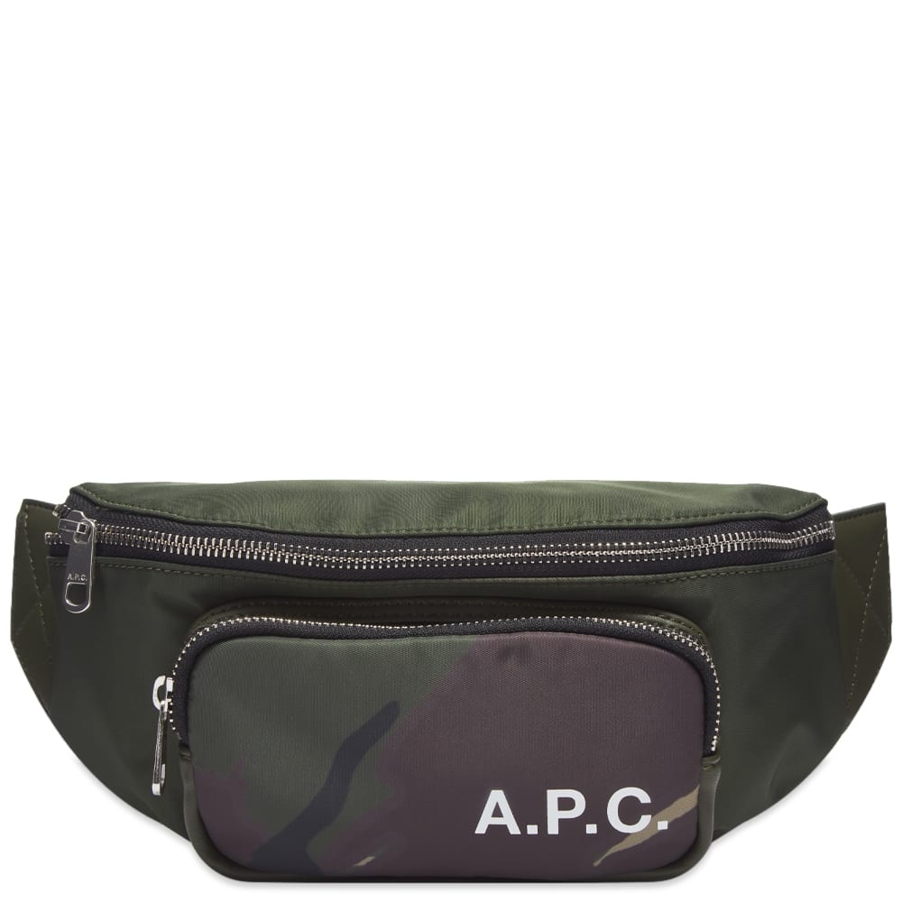 A.P.C. Camden Camo Waist Bag - 1