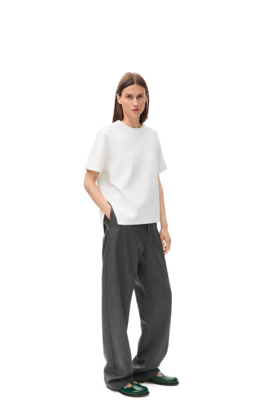 Loewe Asymmetric T-shirt in cotton blend outlook