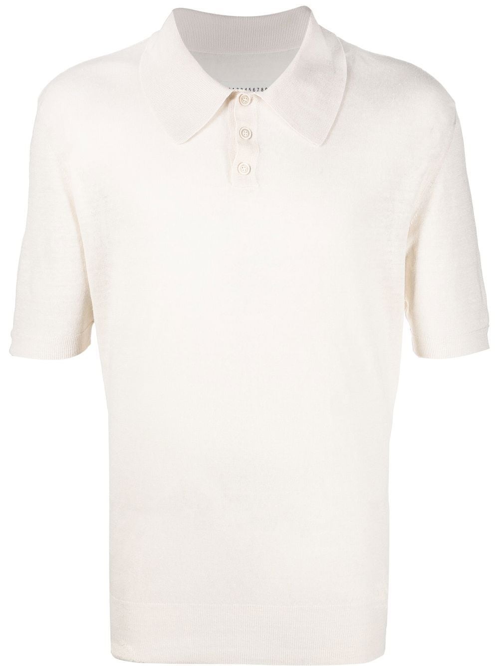 short-sleeved polo shirt - 1