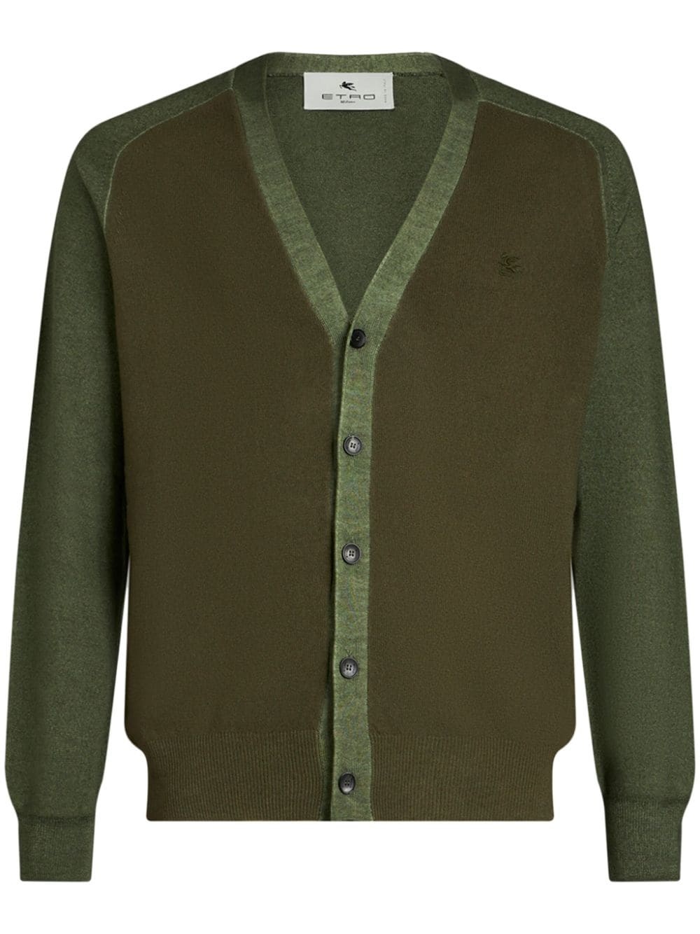 virgin wool cardigan - 1