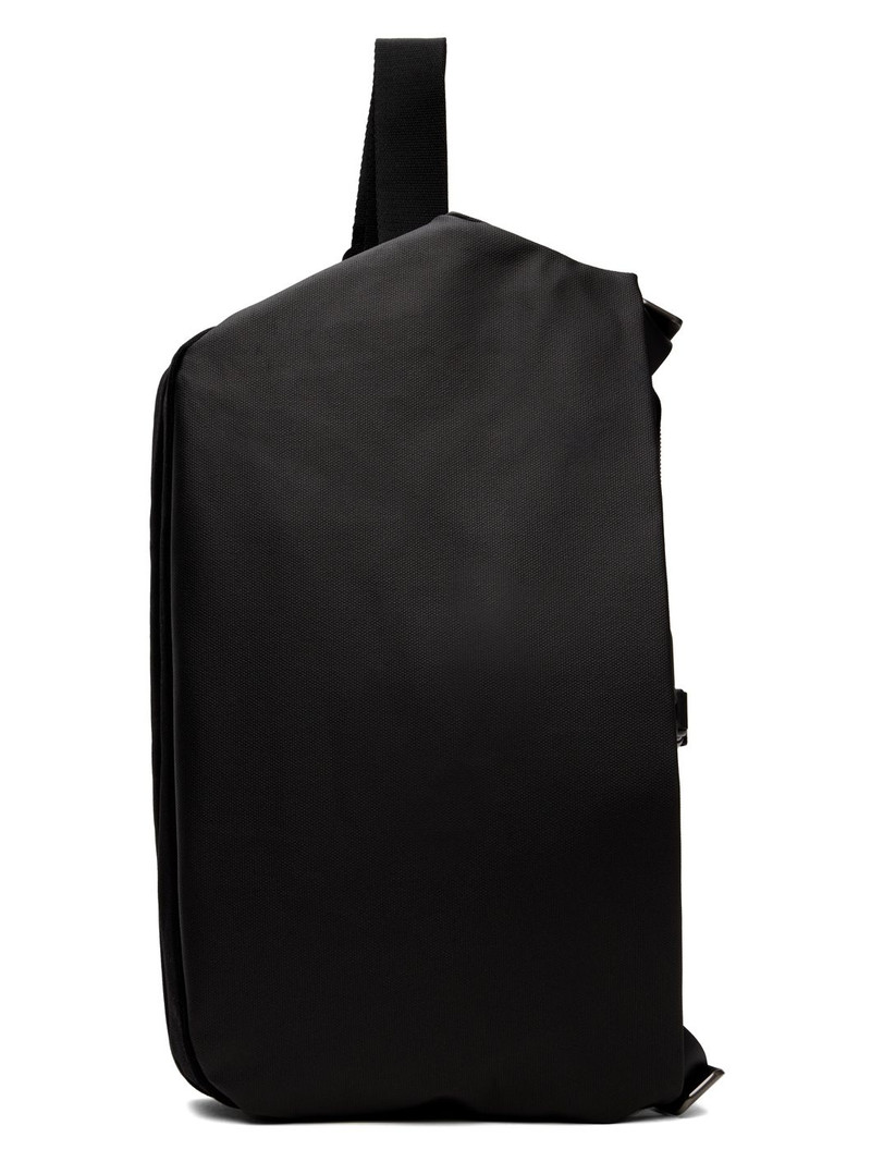 Black Riss Coated Canvas Pouch 1