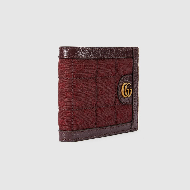 Mini GG canvas wallet 3