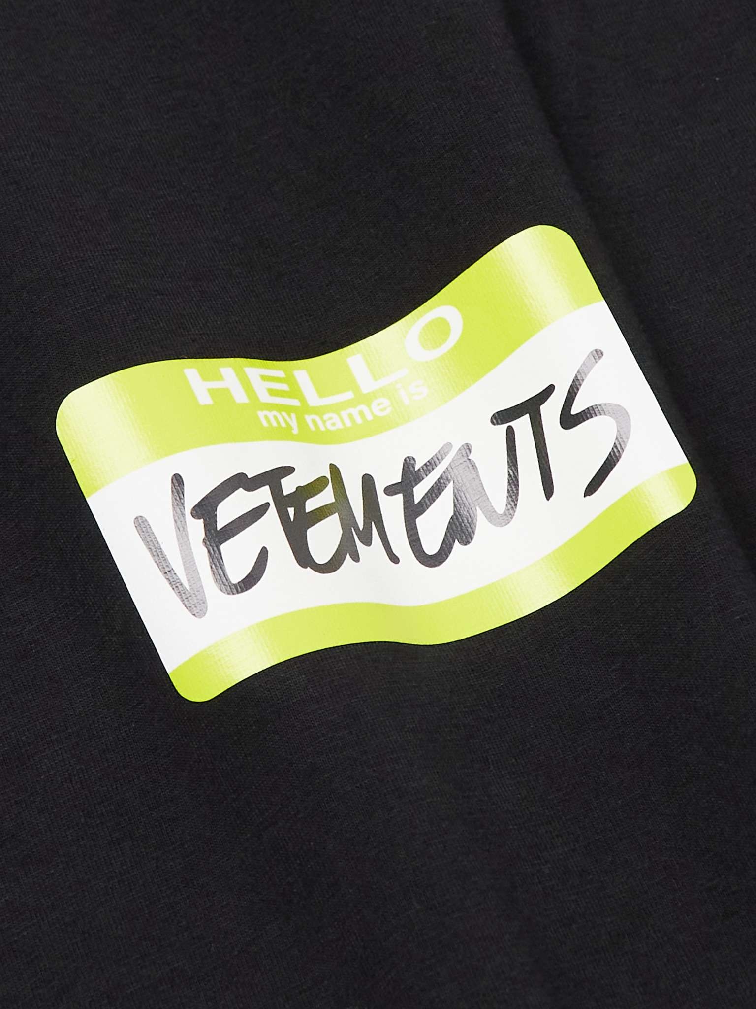 Oversized Logo-Print Cotton-Jersey T-Shirt - 3