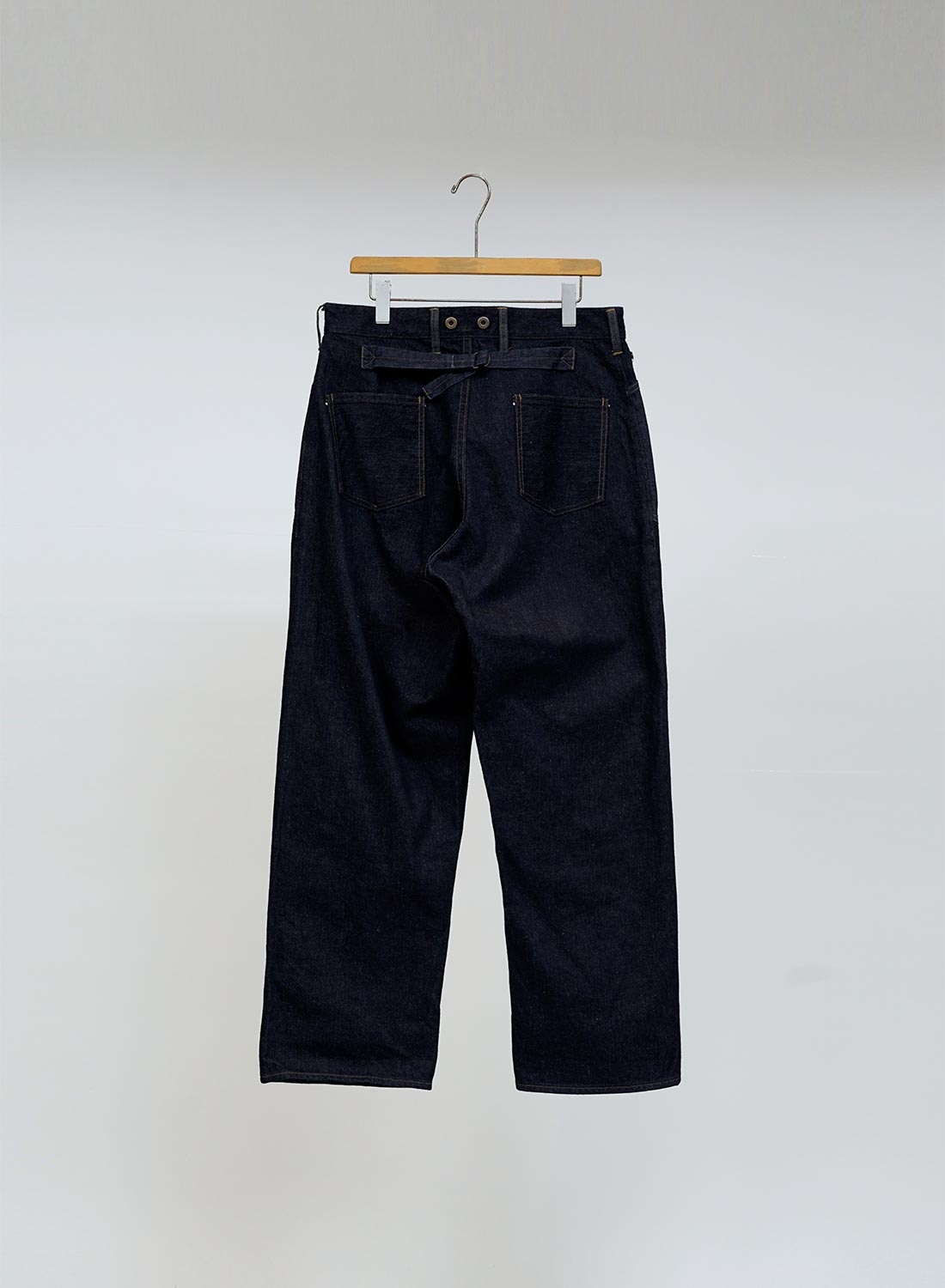 パンツ NIGEL CABOURN-DECK PANT-C/L DENIM Nigel Cabourn 30's Deck Pant 12.5oz Denim in Indigo | REVERSIBLE