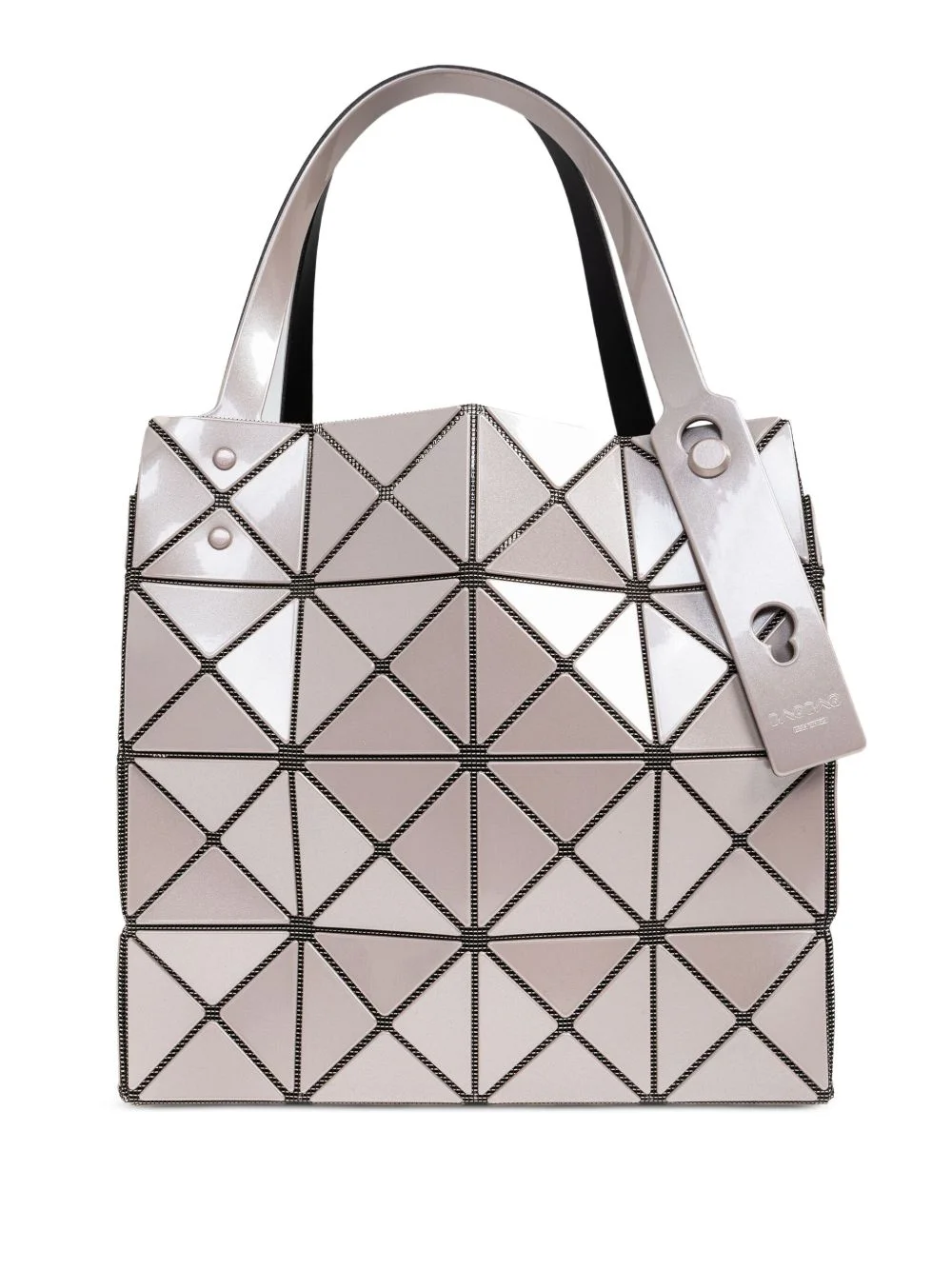 Carat geometric-pattern tote bag - 1