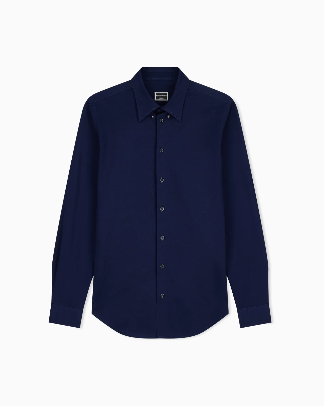 Icon slim-fit, cotton jersey shirt - 1